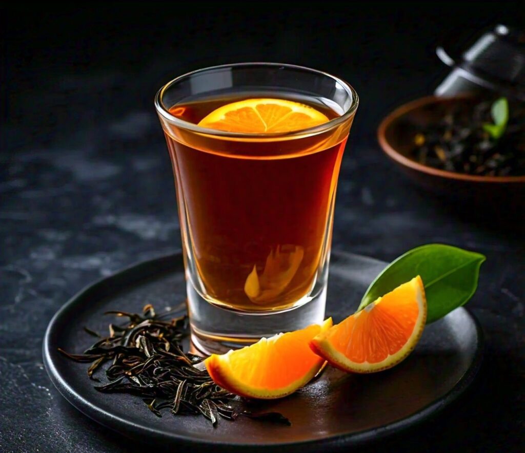 black tea shots, what's in a black tea shot