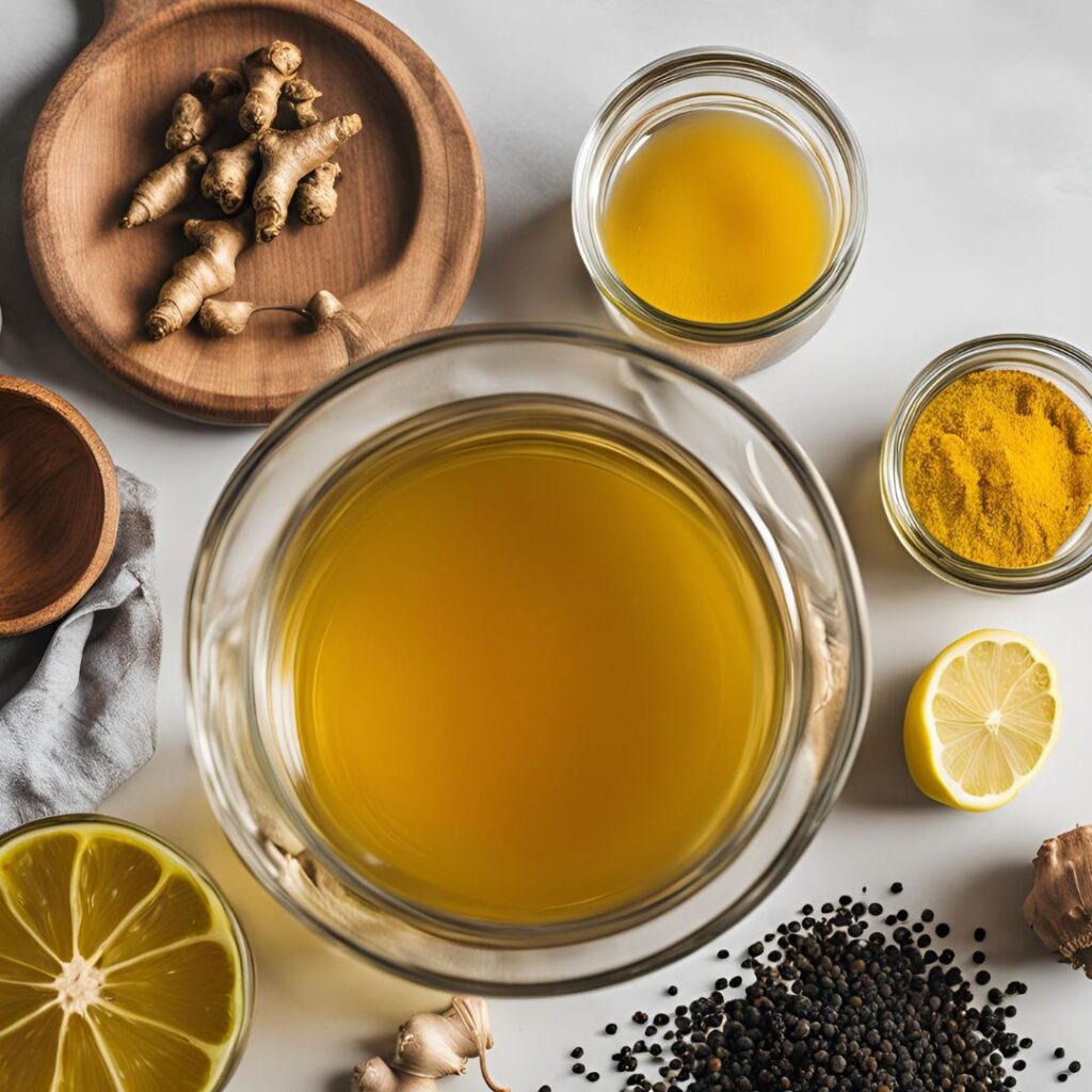 Turmeric Ginger Tea Ingredients